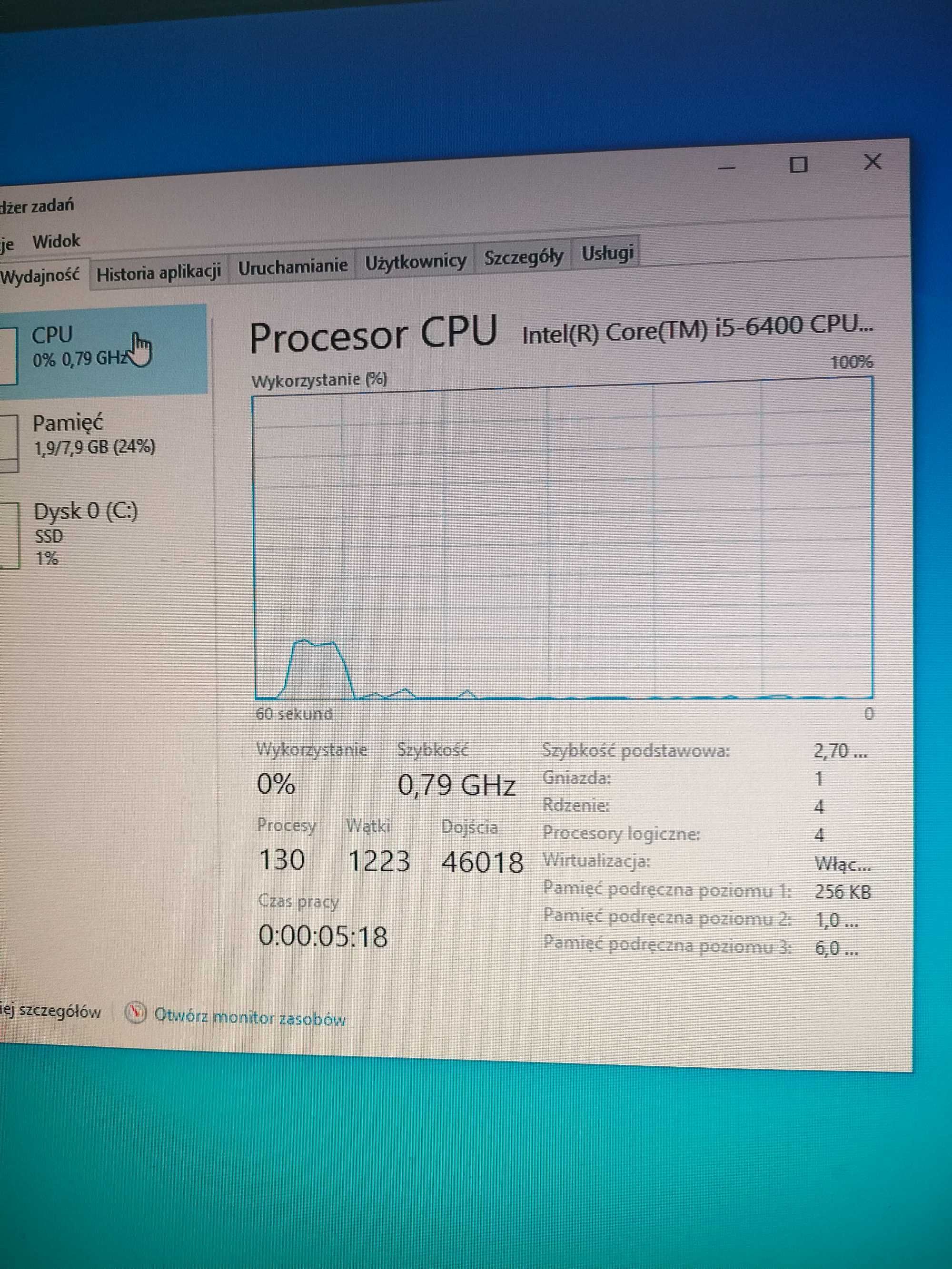 Mini komputer/terminal i5-6400 | 8GB DDR4 | 120GB SSD | okazja!!