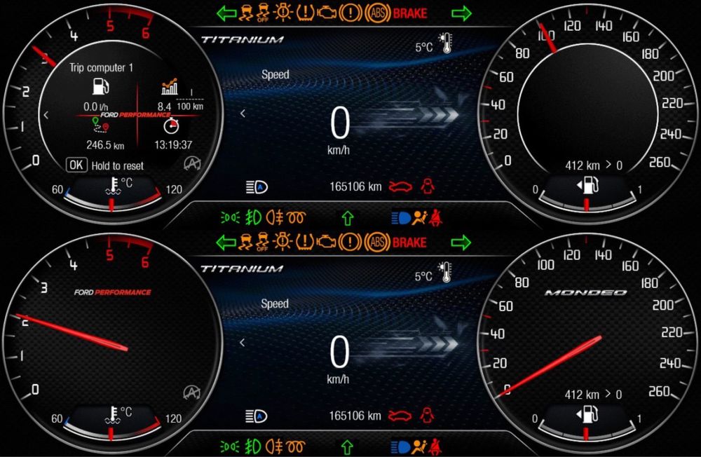 aktualizacja Ford Mondeo MK4 MK5 S-max Galaxy convers +