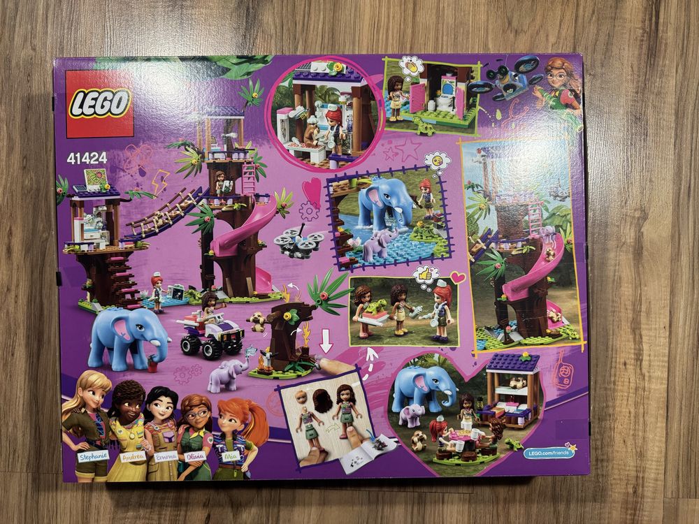 LEGO 41424 Friends Jungle Rescue Base Baza Ratunkowa w Dżungli NOWE
