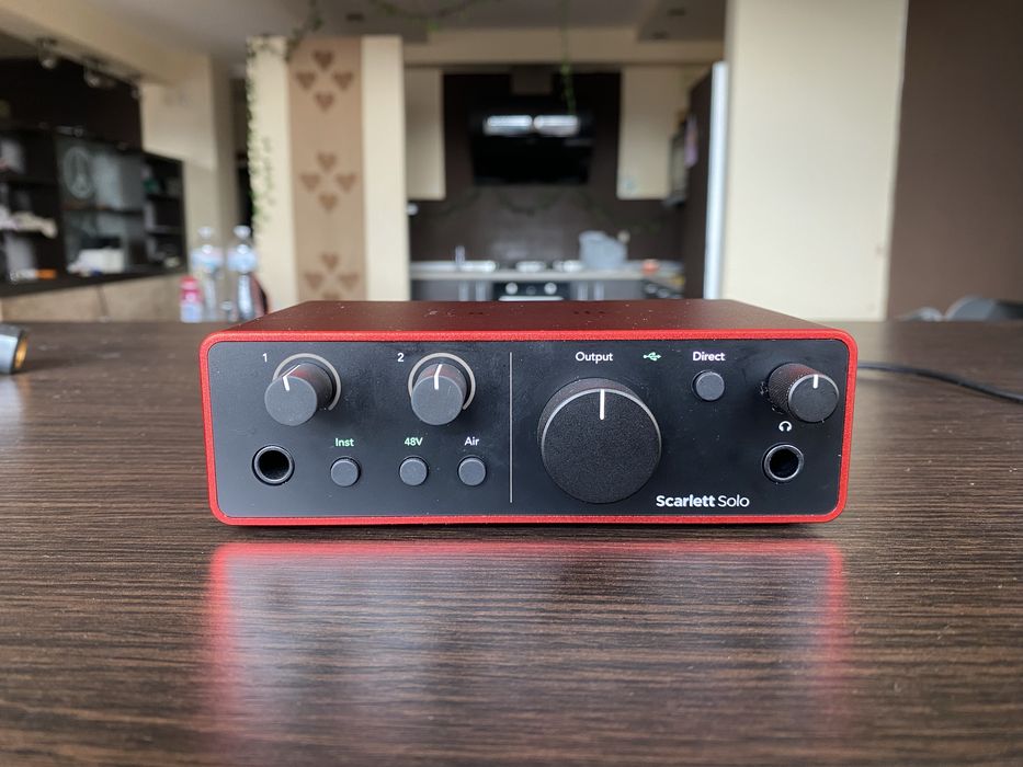 Комплект для звукозапису Focusrite Scarlett Solo Studio 4th Gen