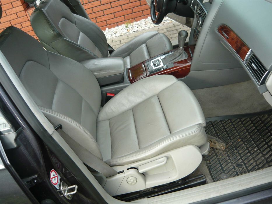 Audi A6 C6 4F0   tapicerka fotel fotele skórzane
