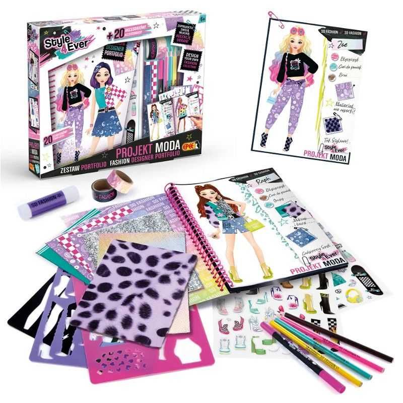EPEE Projekt Moda Zestaw Portfolio Style4Ever Zestaw Kreatywny 6+ NOWE