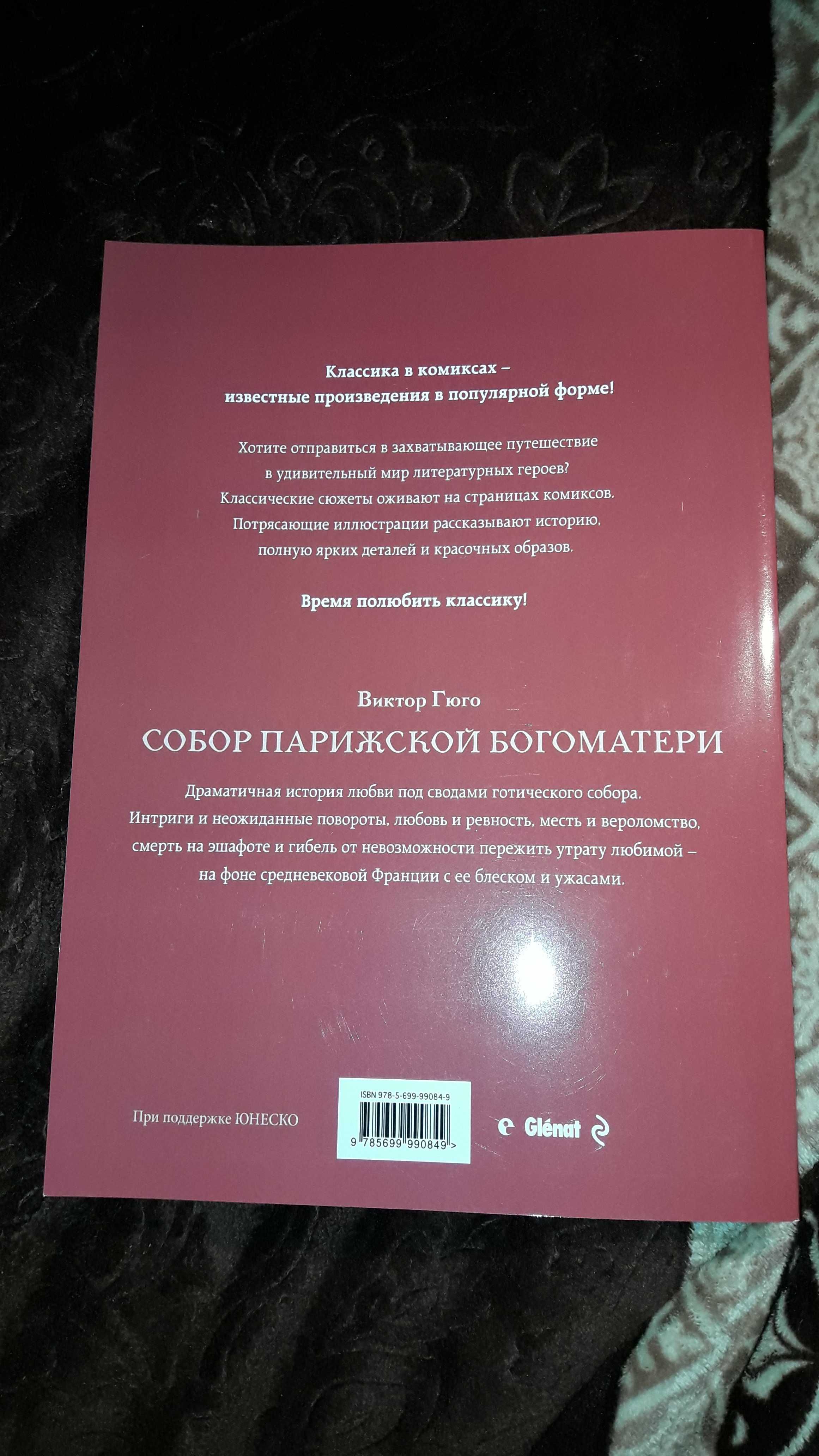 Гюго Собор парижской богоматери графический роман