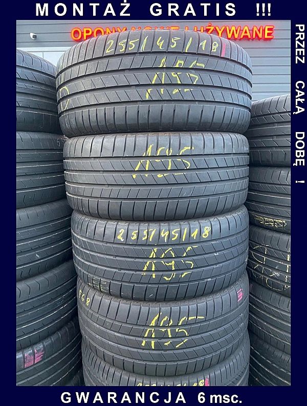 255/45/18 Bridgestone Turanz T005_7mm_4szt_(195)