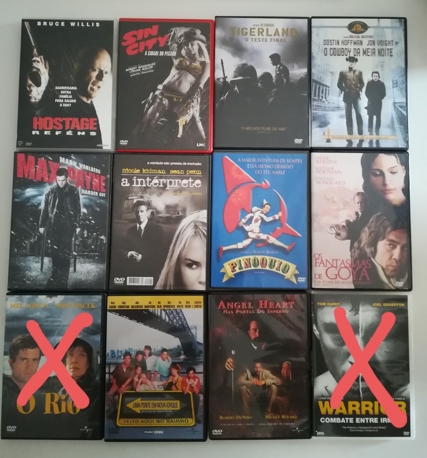 Vendo dvds originais 10=20€