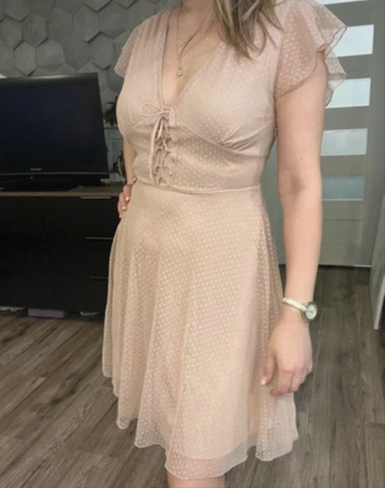 Sukienka mohito s brudby roż