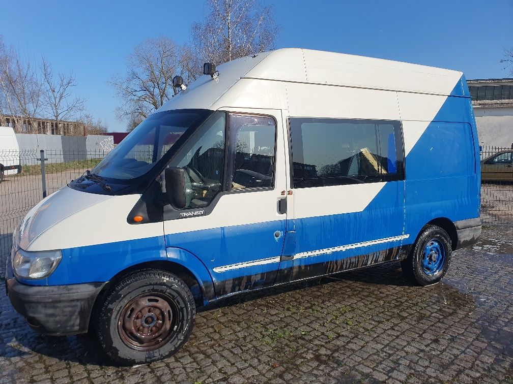 Ford Transit 2.4 TDDI Wysoki  6 osobowy Baza na kampera.