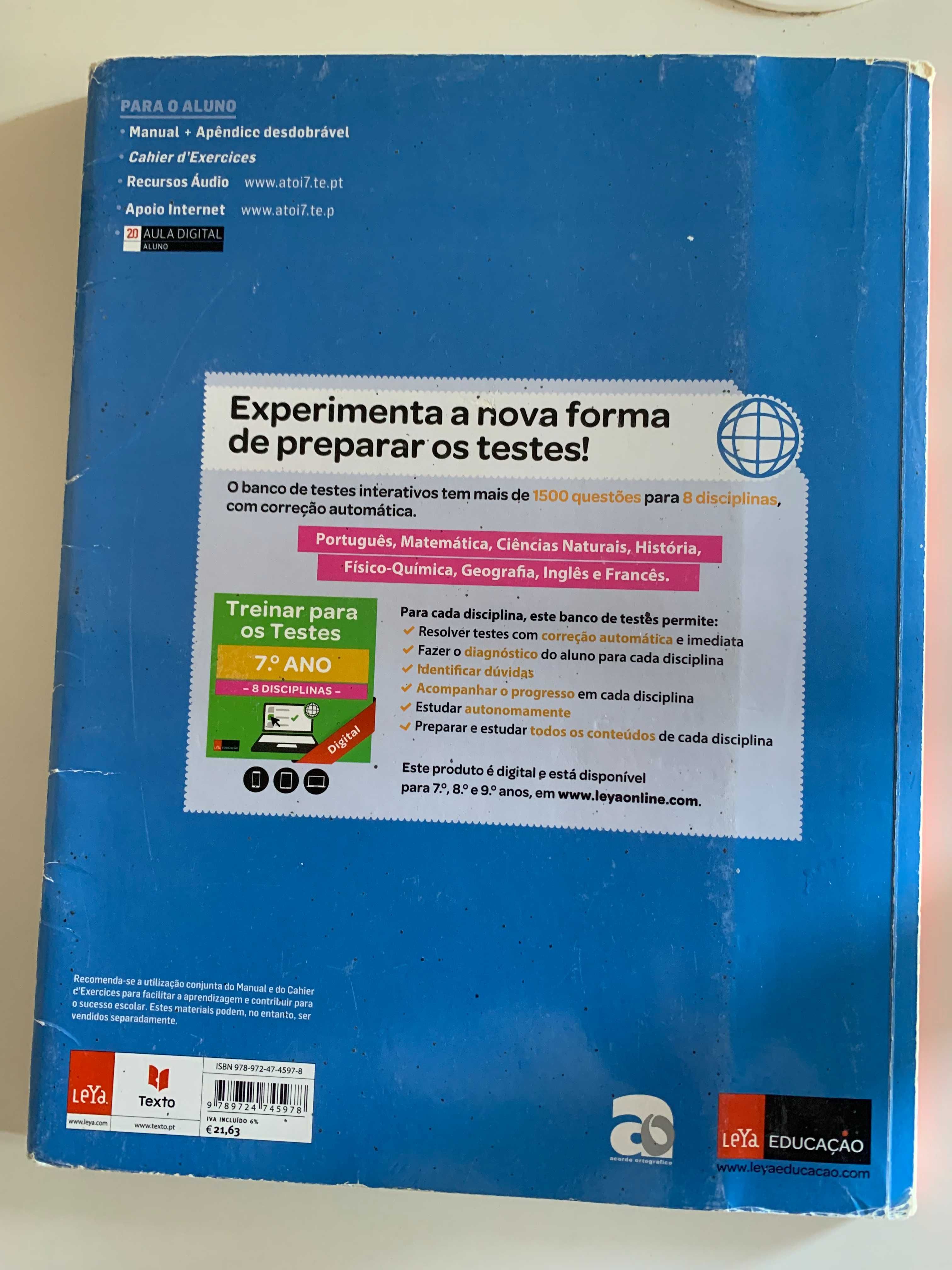 À toi! 7º ano - francês - envio por CTT