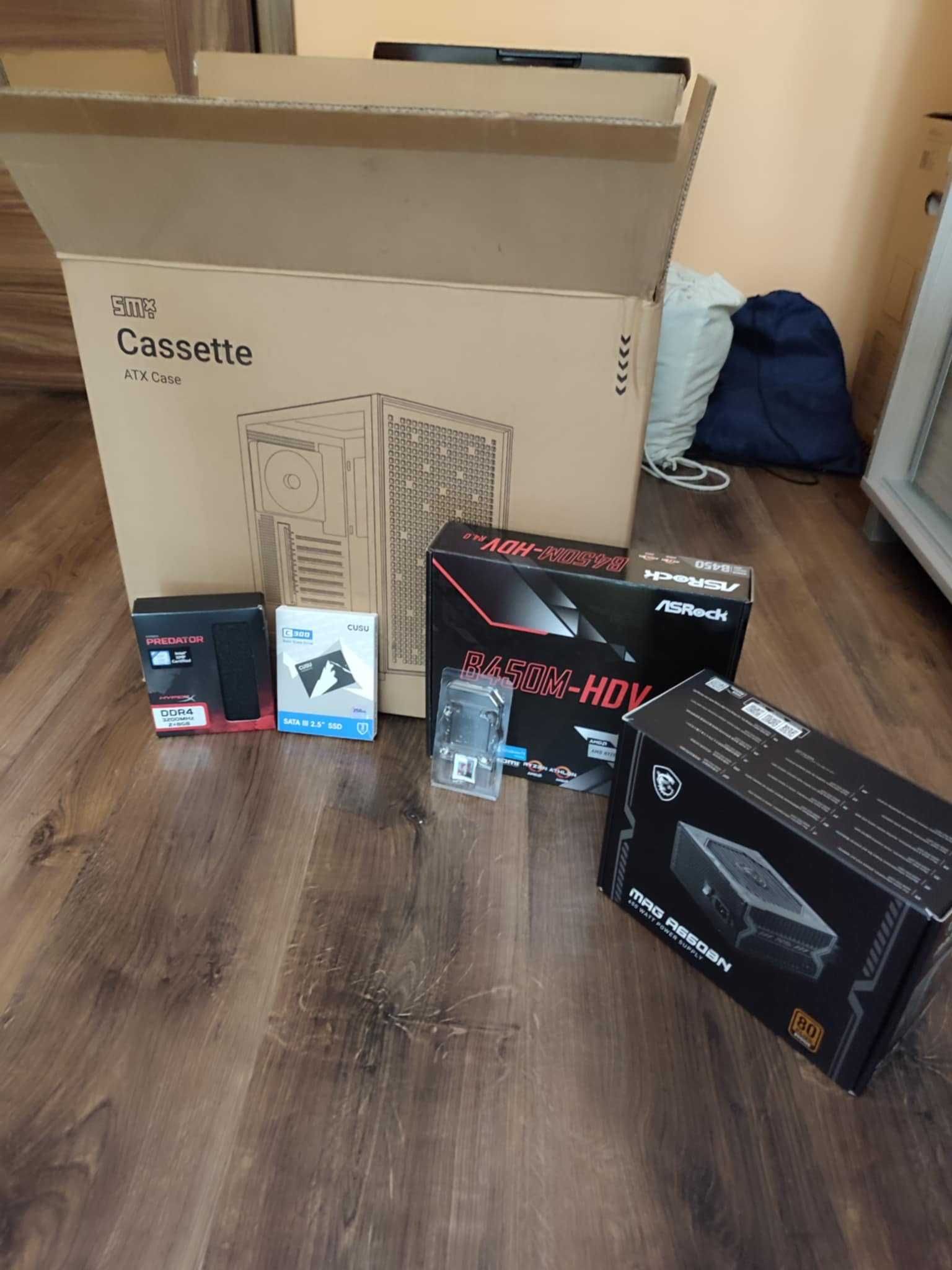 Komputer gamingowy Ryzen 5500 Rx 5700XT Red Devil