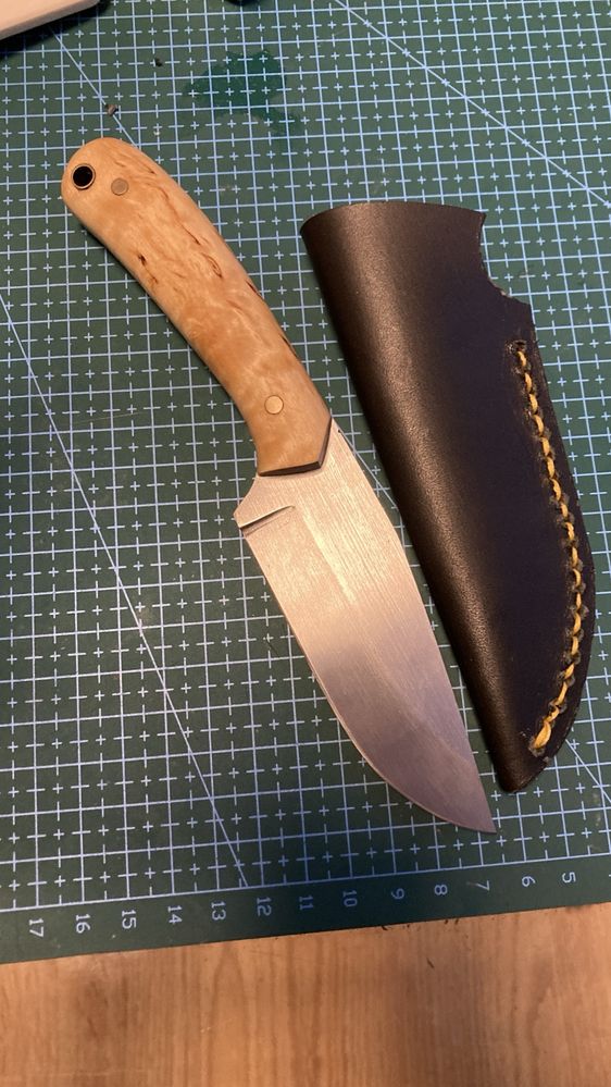 Nóż Bushcraftowy Recznie robiony (HANDMADE)