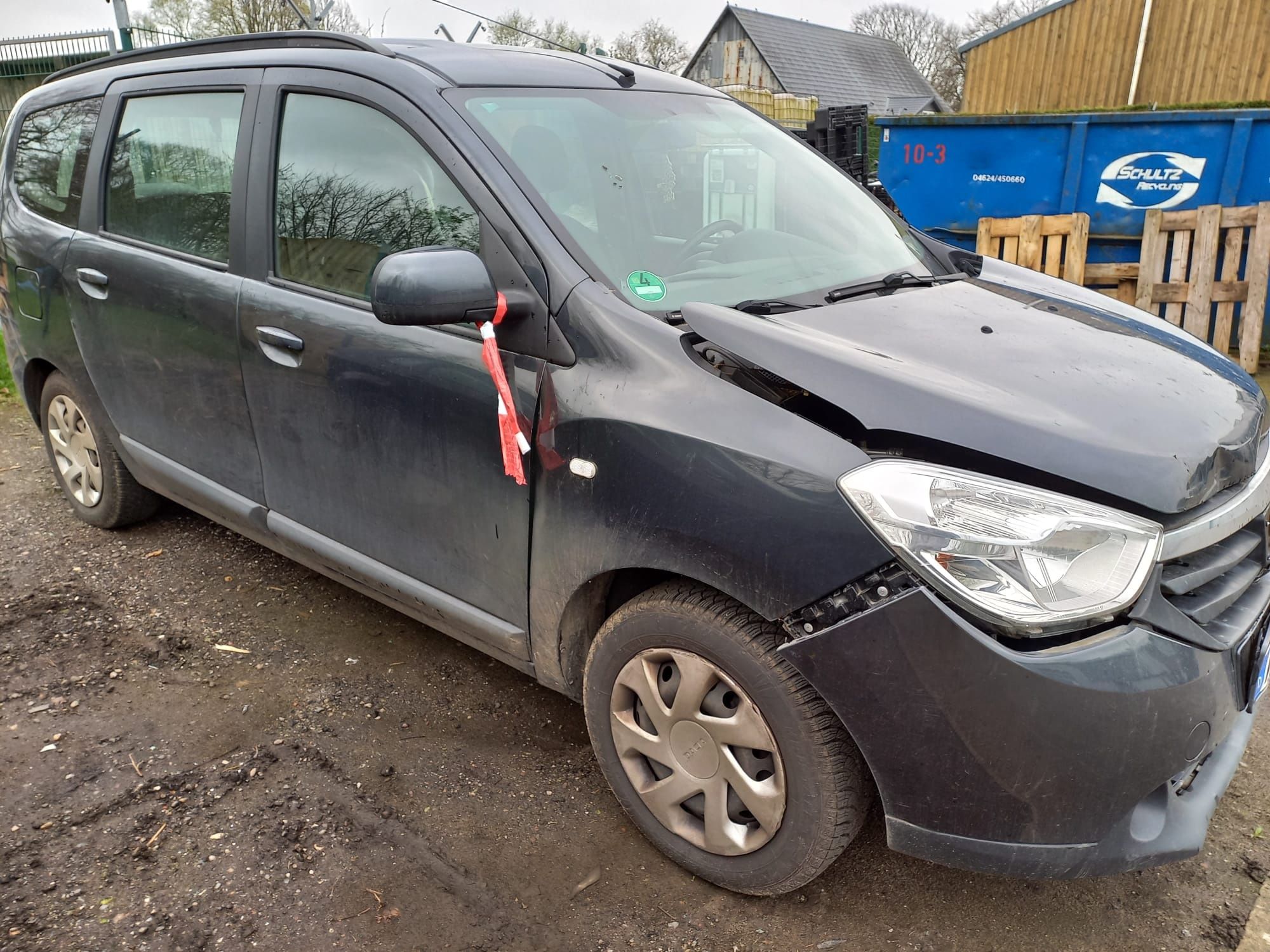 Dacia Lodgy 2014r 1.2 benzyna uszkodzona!