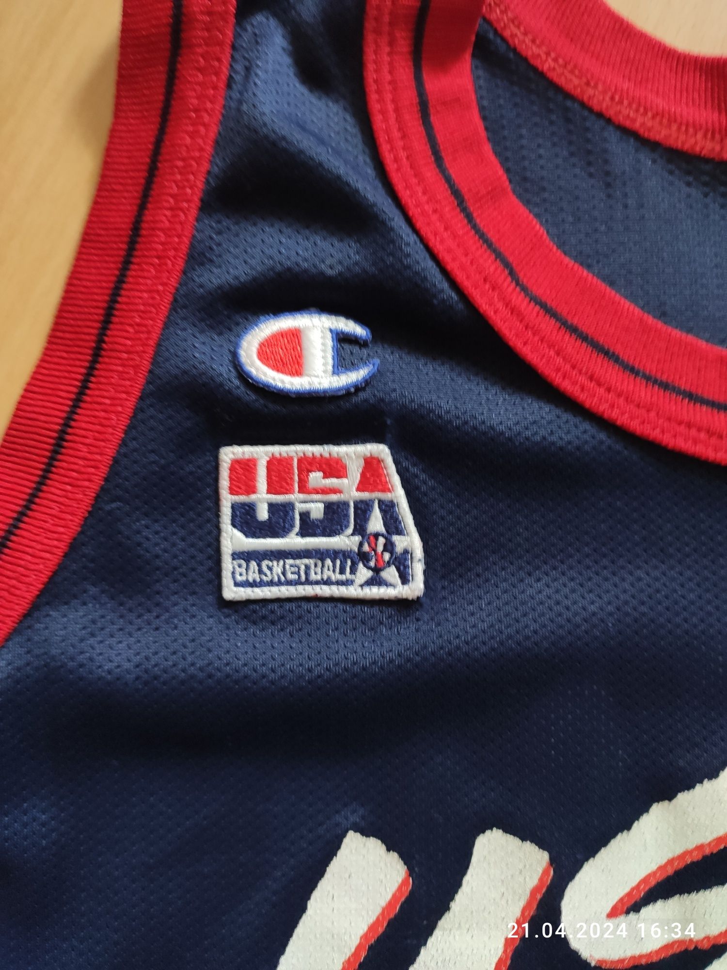 Champion nba jersey Team USA 1996 basketball