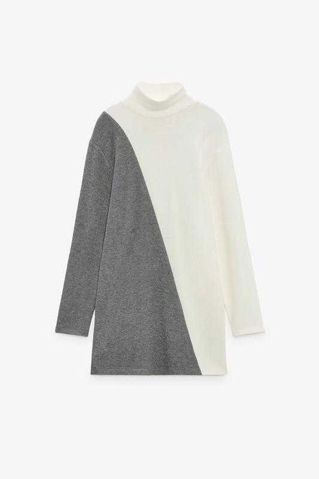 Коротка м’яка сукня від zara