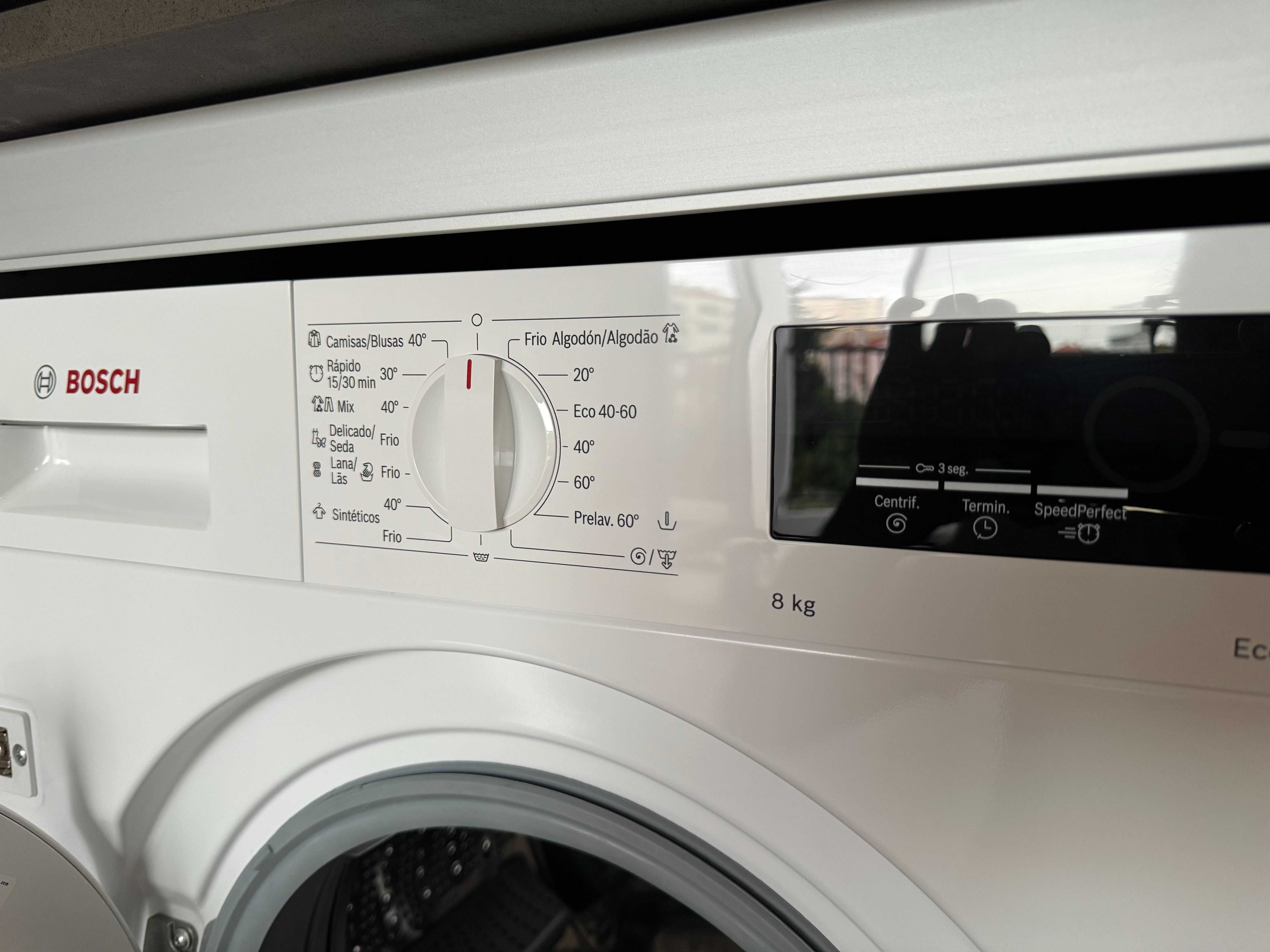 Máquina de lavar roupa encastre Bosch WIW24305ES 8Kg 1200RPM nova