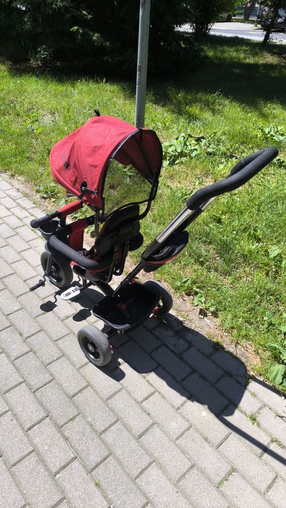 Wózek dziecięcy rowerek dla dziecka Tesoro BT-13 czerwony