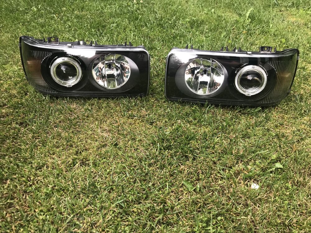 Фари даф 95/105 з bi-led лінзами AMS А3max truck ціна за пару