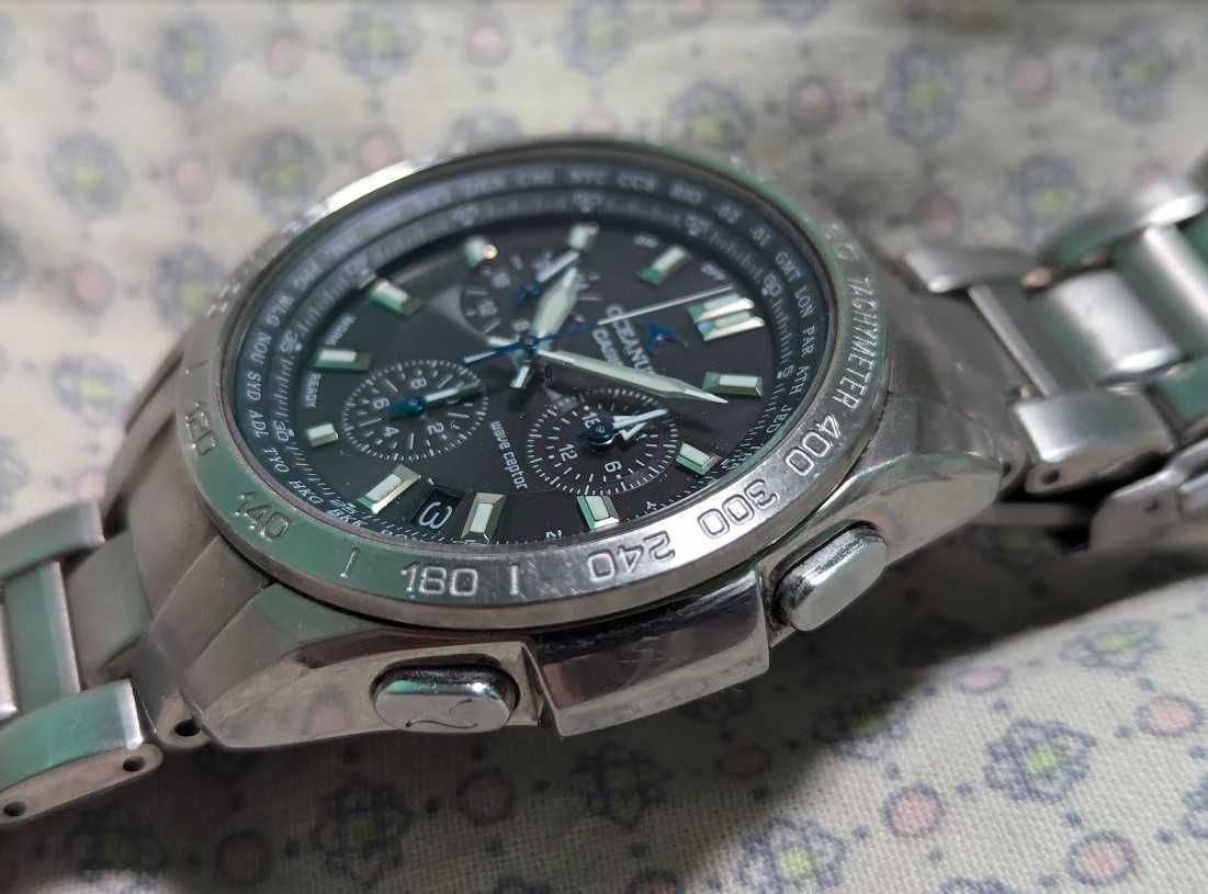 Модные мужские часы из титана Casio Oceanus OCW-600 оригинал .рабочие