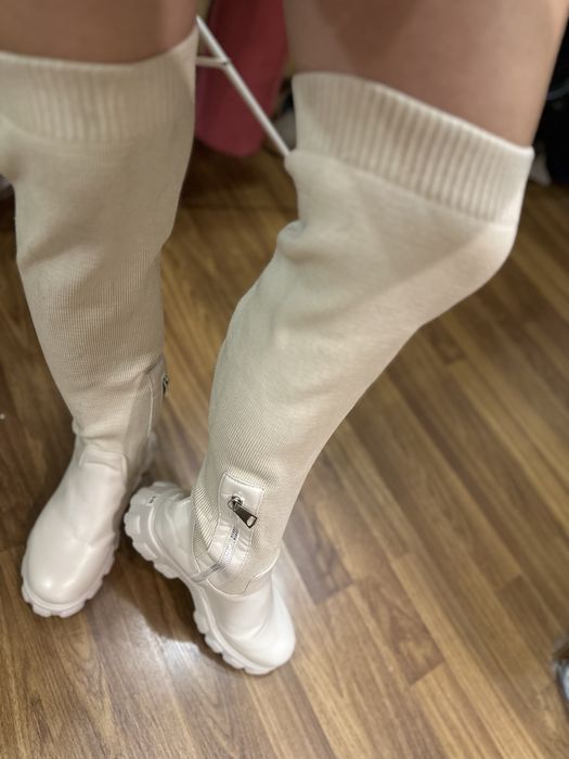 Жіночі демісезонні сапожки високі/ботфорти