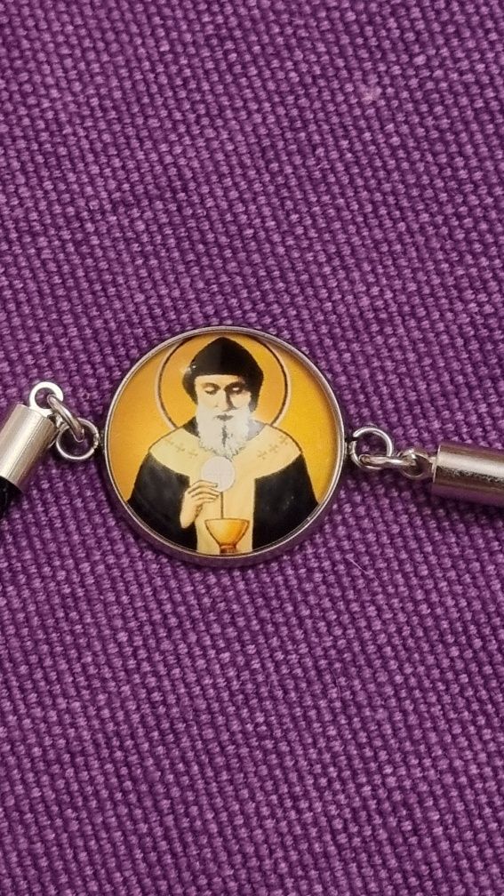 Branzoletka ze św.Charbel z Libanu