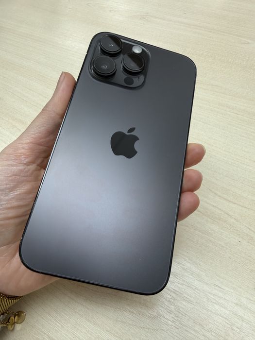 Apple iPhone 14 Pro Max 128GB eSIM Space Black (MQ8N3) 100%