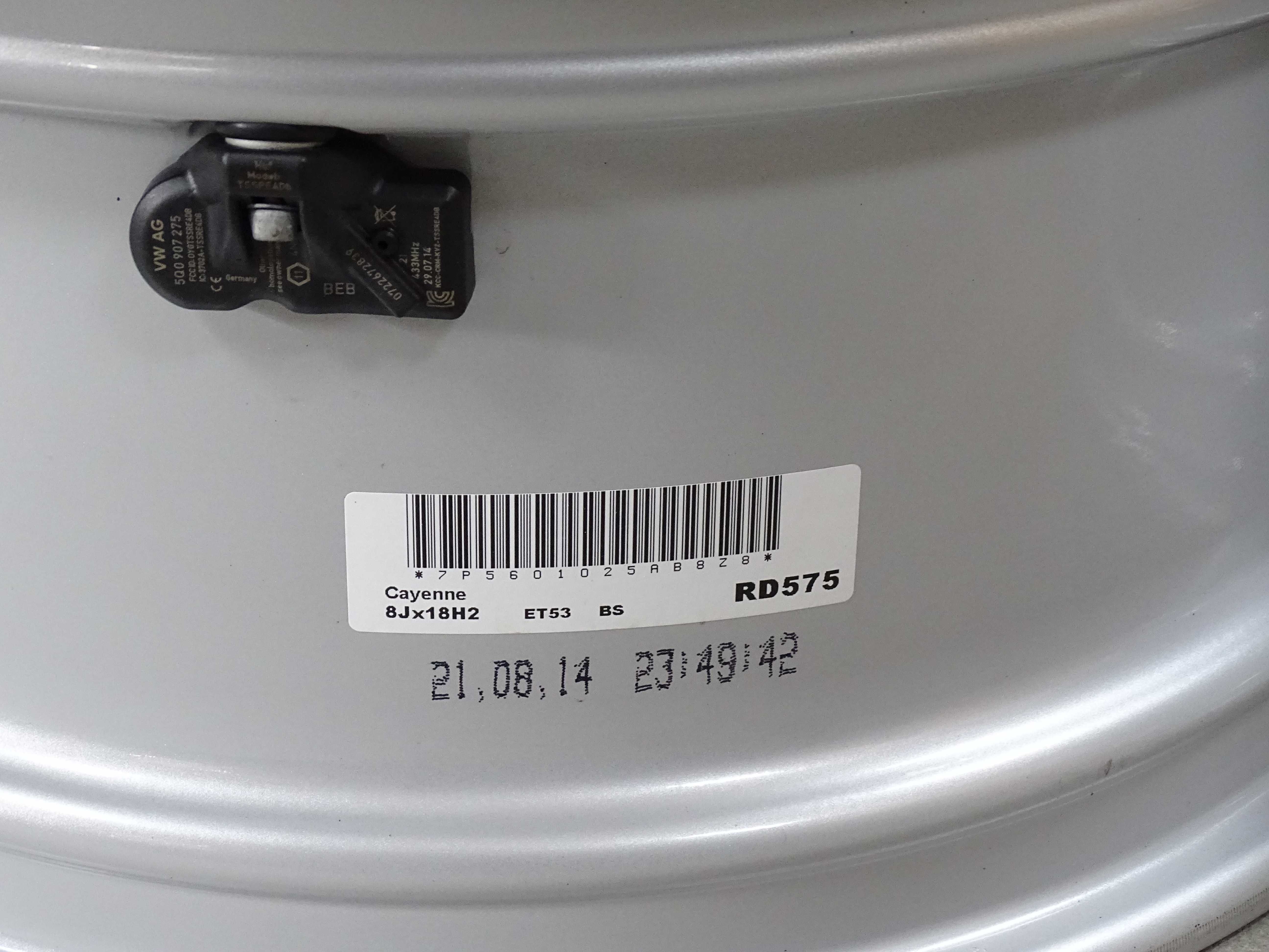 Felgi 18" BBS PORSCHE  Oryginał 5x130 Germany BBS RD575 Krims Lubań