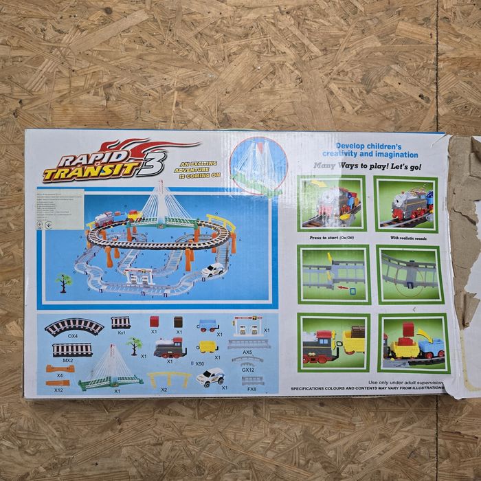 Іграшкова залізниця RAPID TRANSIT 3 / Железная дорога игрушка