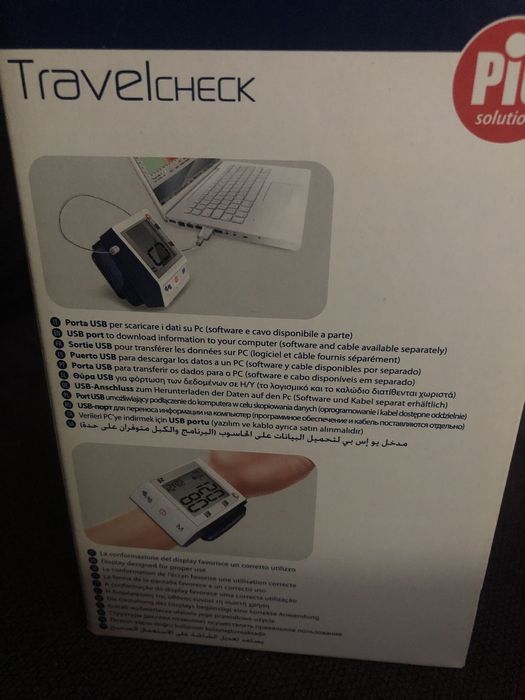 Medidor digital de pressão arterial automático Travel check