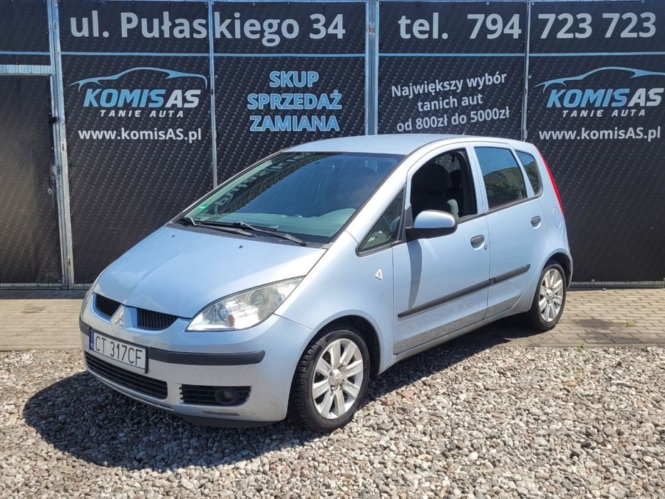 Mitsubishi Colt 1.4 benzyna * Klimatyzacja Zadbany Niski przebieg  *