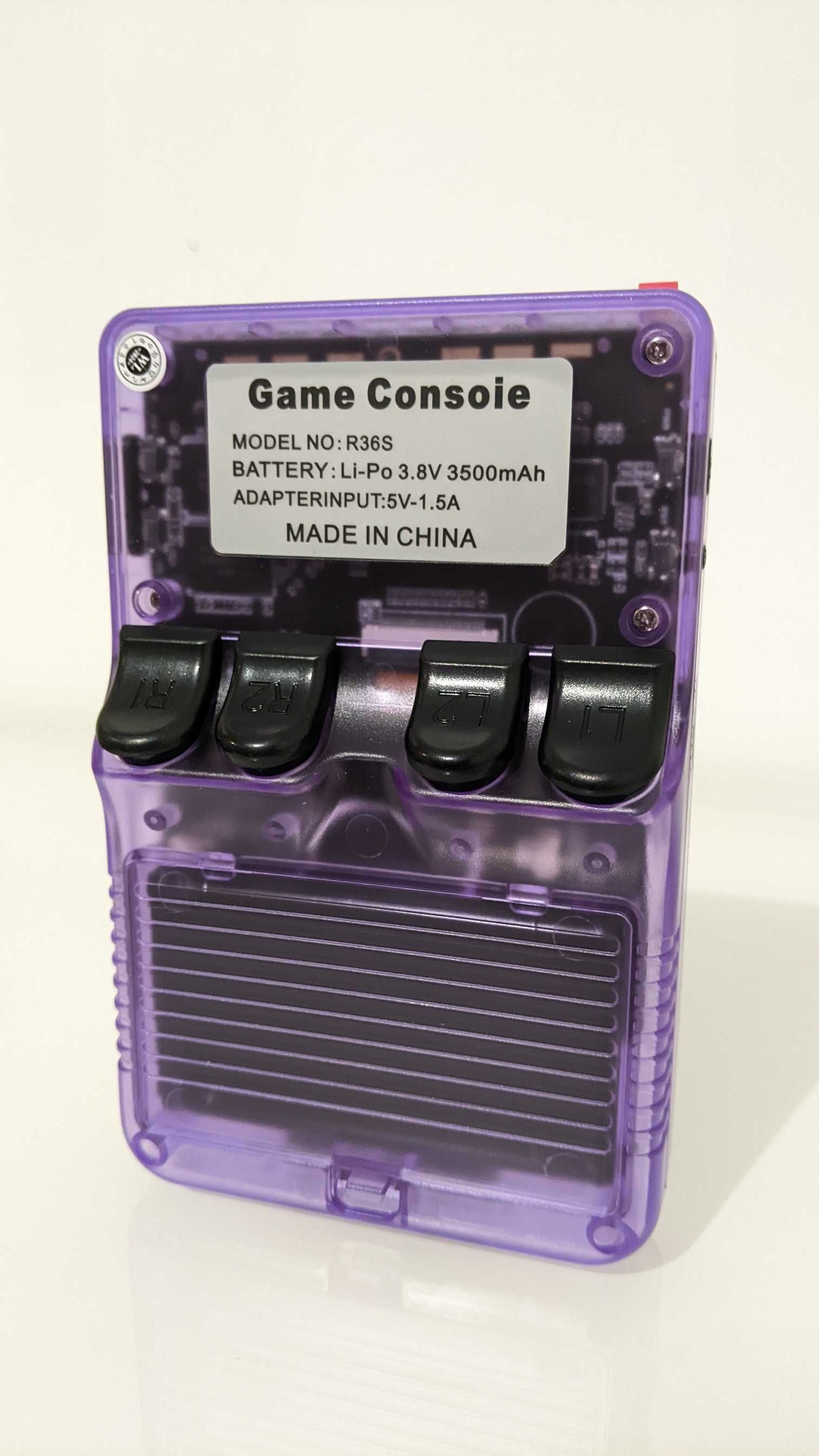 Consola R36S - Consola de jogos retro/antigos