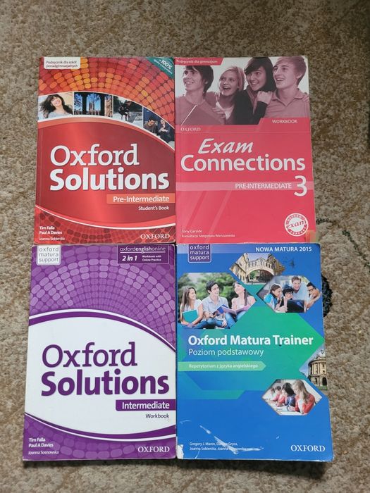 Podręczniki/ćwiczeniówki OXFORD