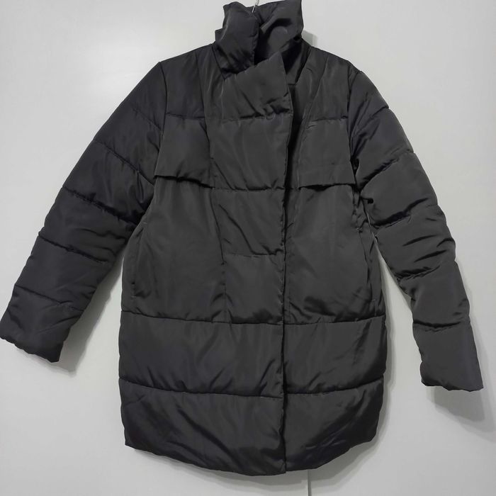 Pikowana kurtka damska przedluznana rozmiar 36 oversize