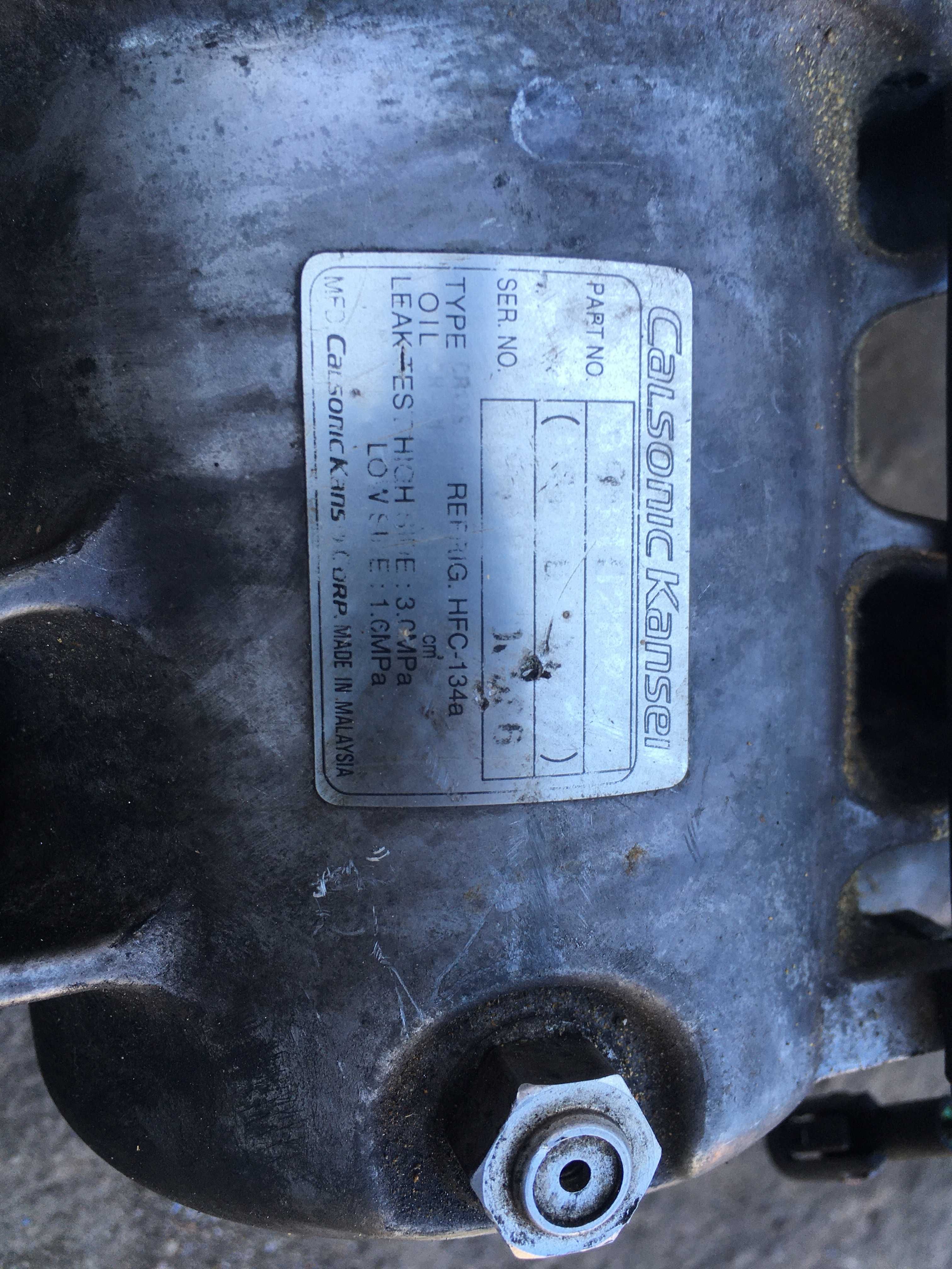 sprężarka klimatyzacji isuzu D-Max 2,5 163 KM 14 rok