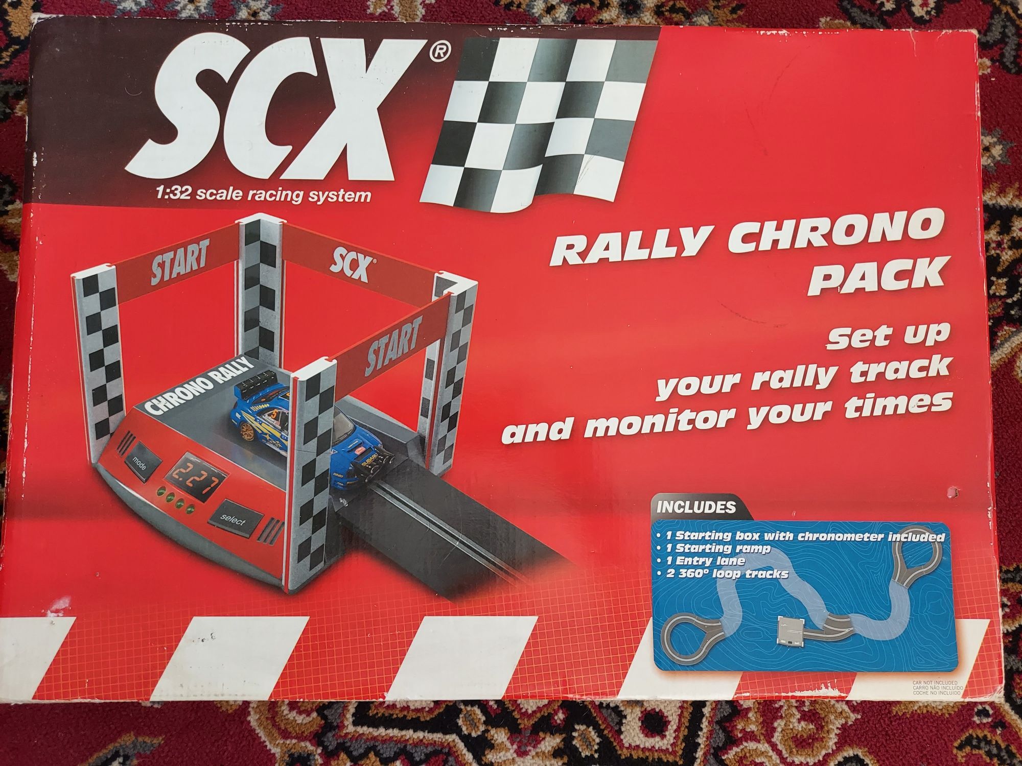 Pista Scx rally chrono pack