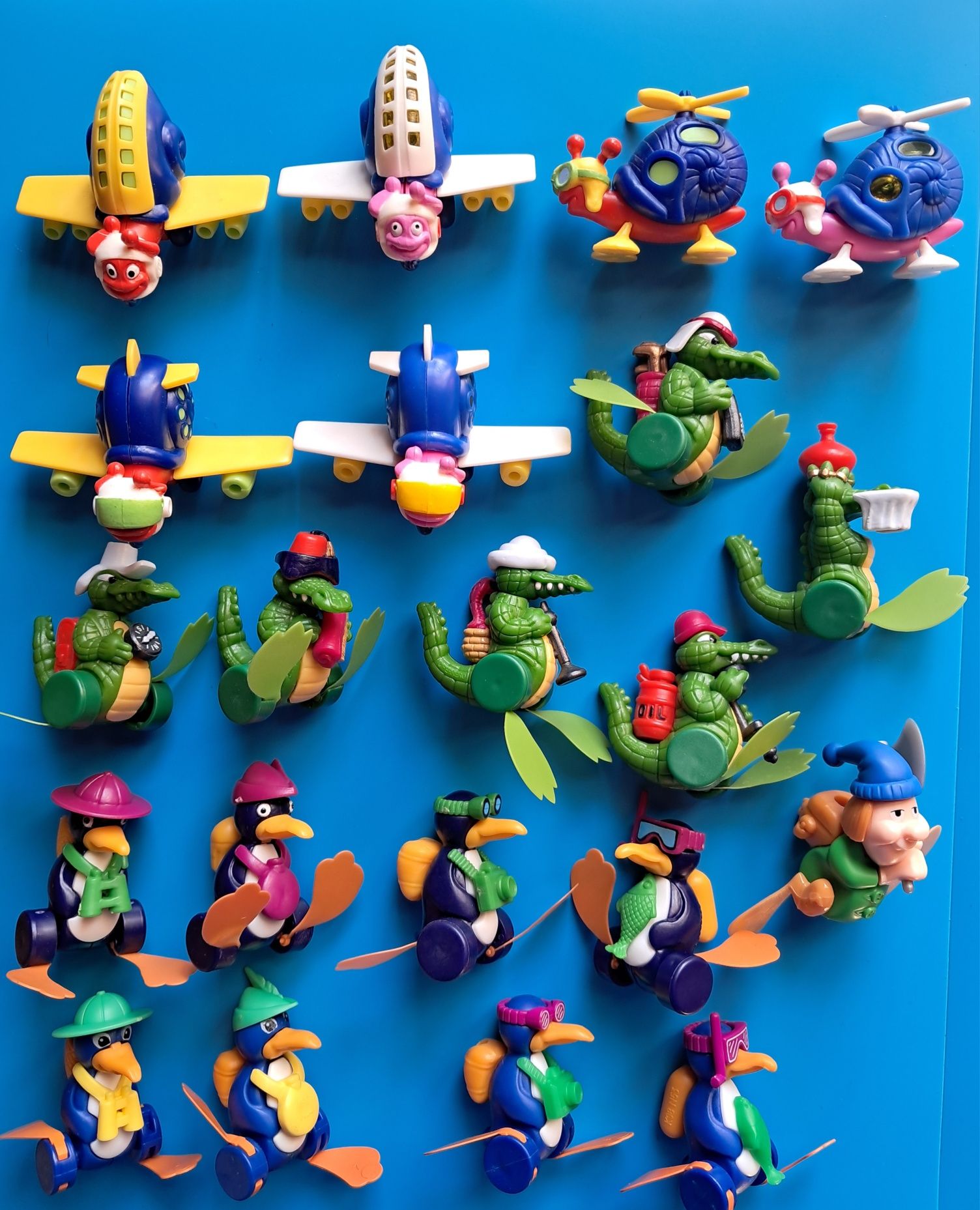 Zabawki z jajek kinder niespodzianek