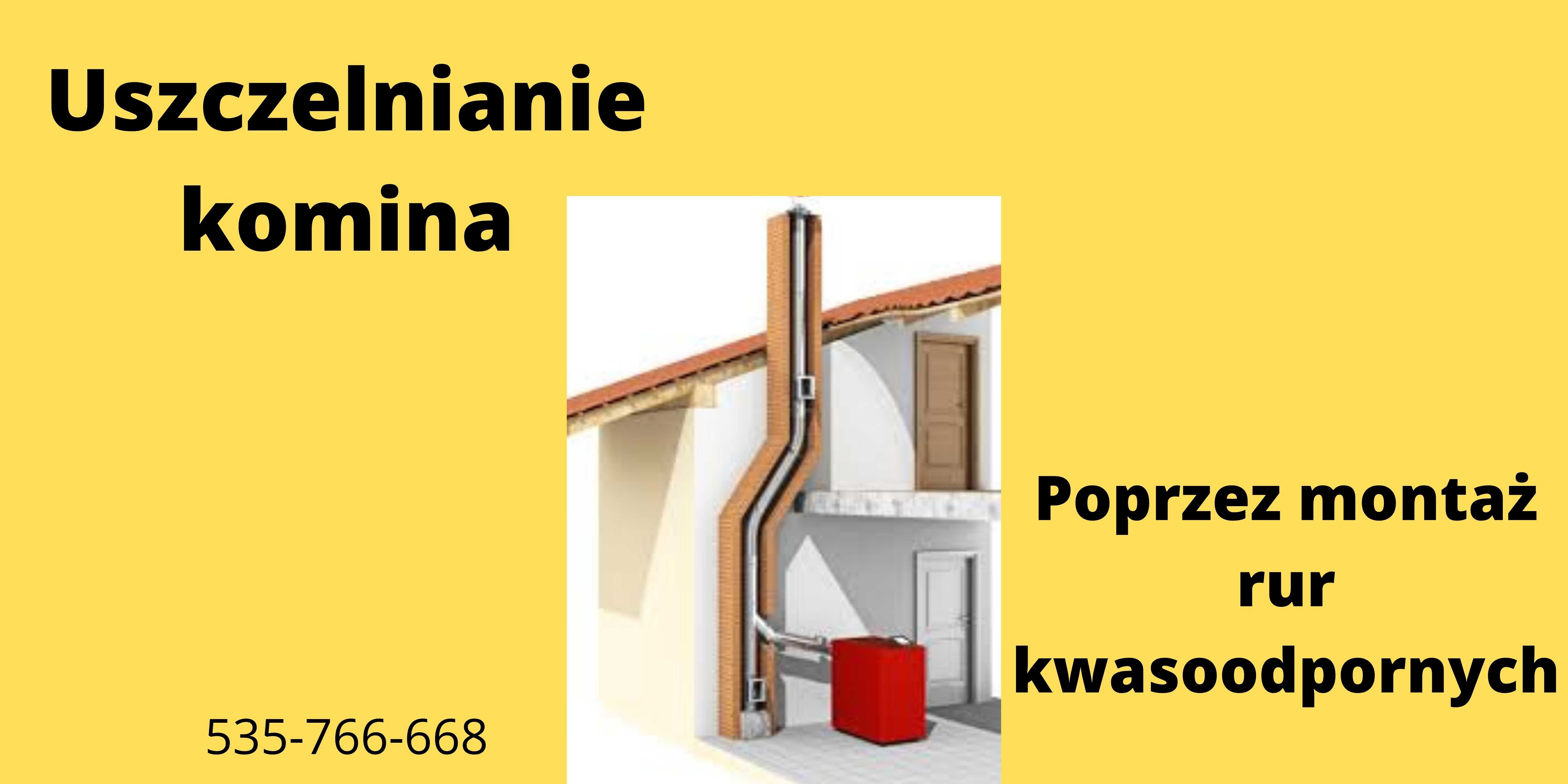 Frezowanie komina-Wkłady kominowe-Kominy-Uszczelnianie komina