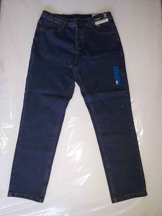 Spodnie męskie Primark stretch straight elastyczne rozciągliwe wygodne