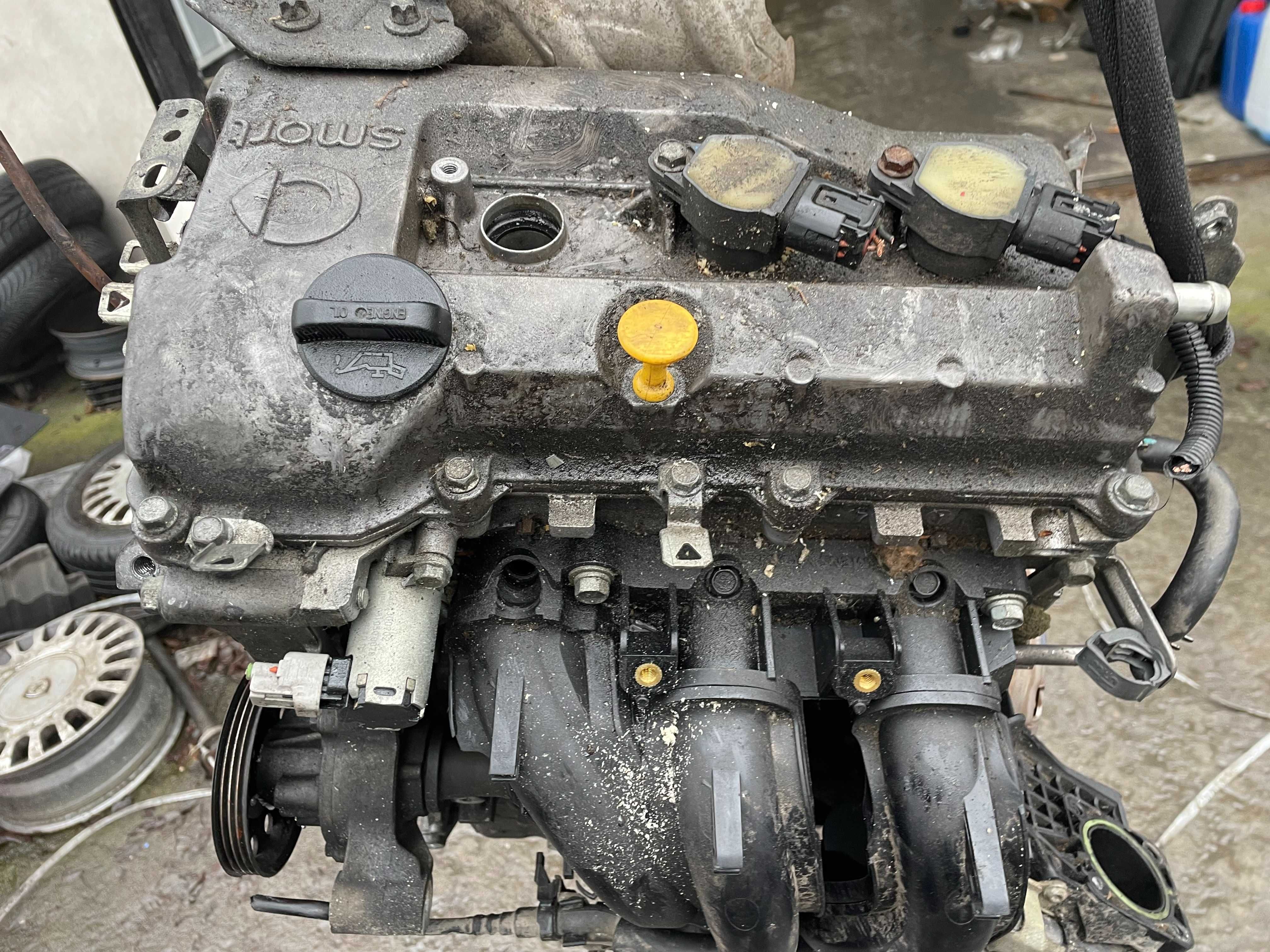 Smart FORTWO II 1.0 Kompletny silnik 3B21