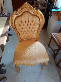 Stare krzesła barokowe 2szt. Stan bardzo dobry.