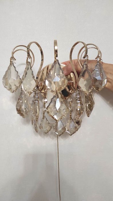 Продам кришталеве бра