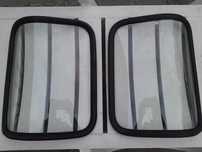 BJ40 Toyota Vidros c/borracha cantos traseiros hard top