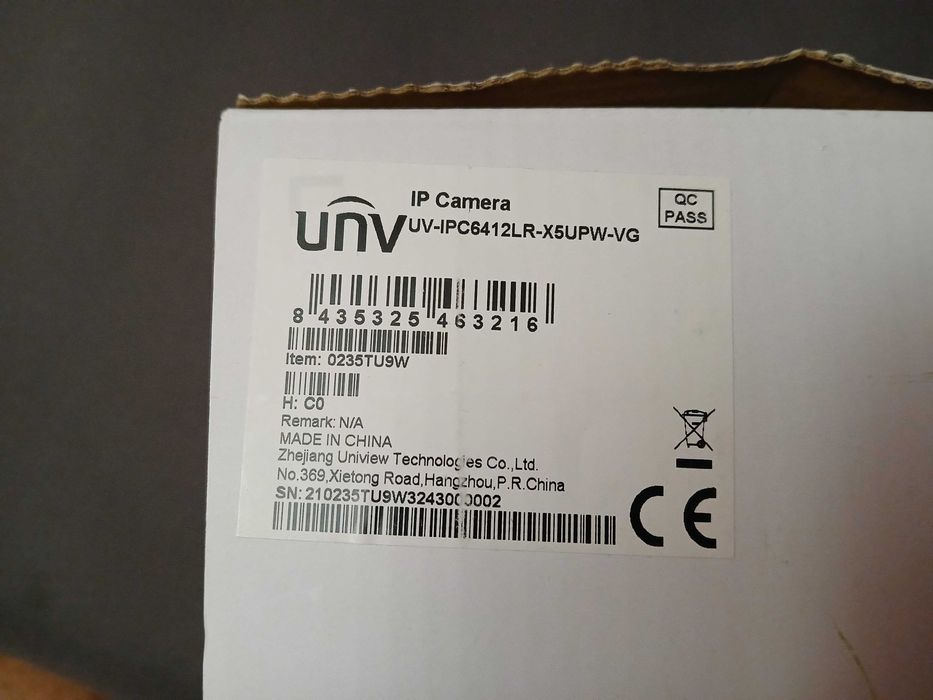 Kamera IP PTZ IPC6412LR-X5UPW-VG 2MP Uniview obrotowa