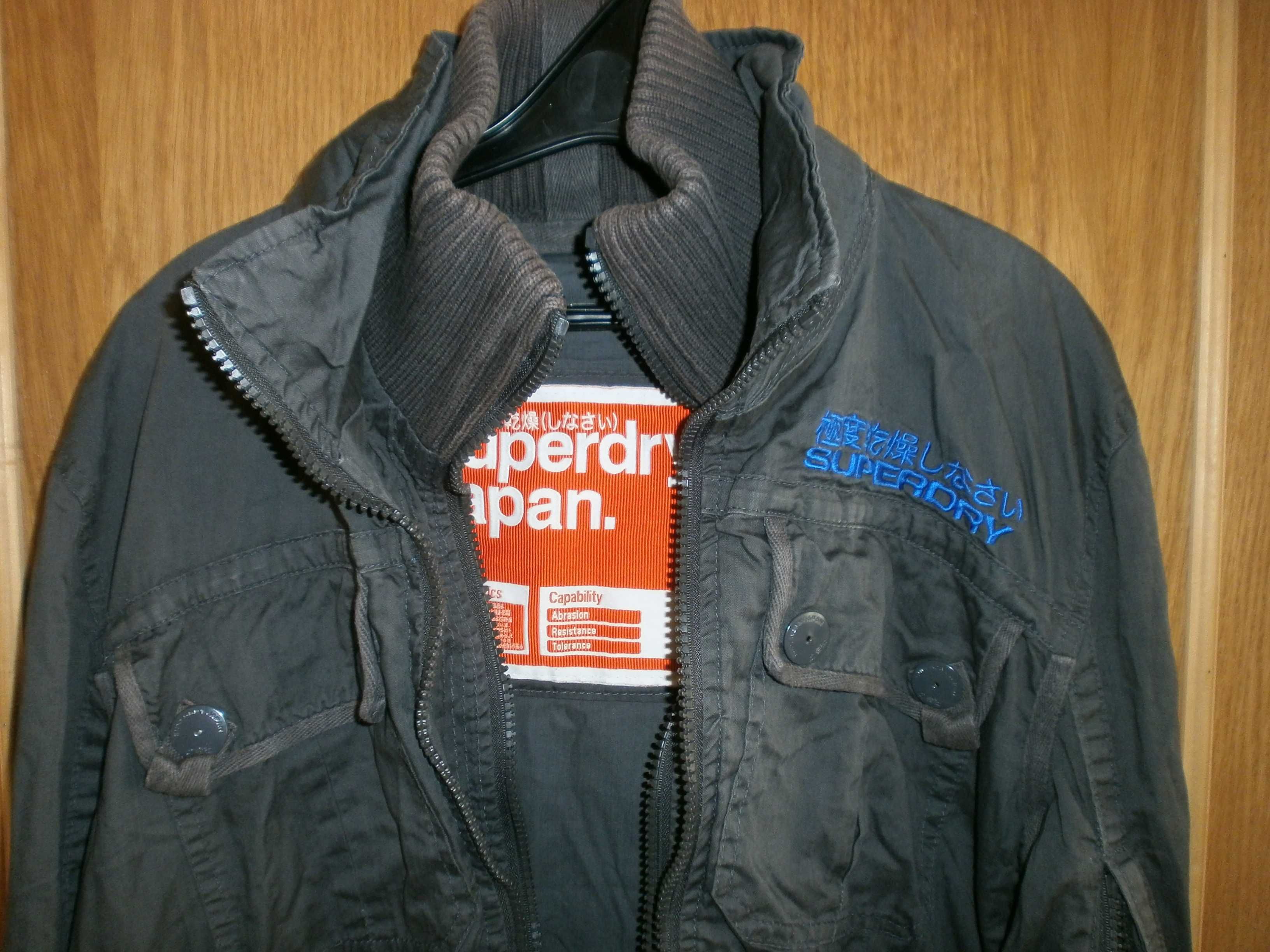 Куртка рубашка ветровка Superdry Japan, разм. М, наш 50. ПОГ-54 см