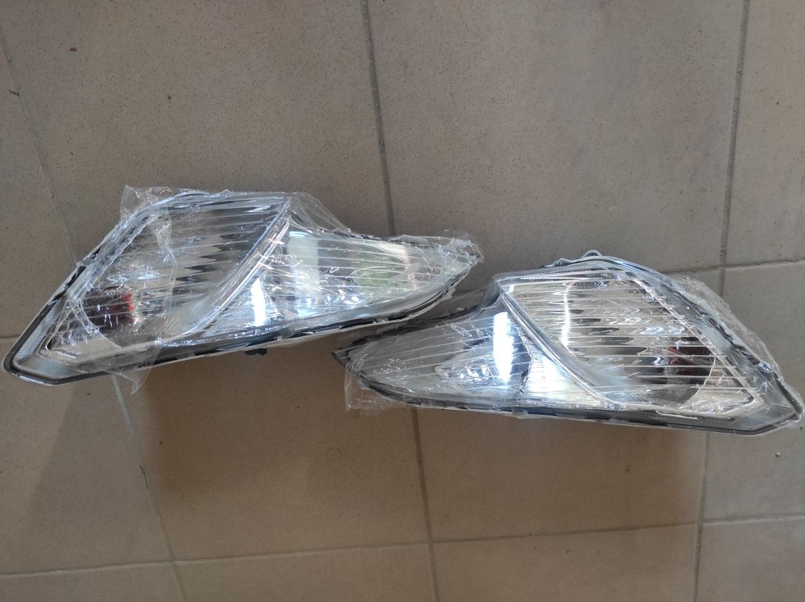 Протитуманна фара ПТФ на дві лампи, рамка, заглушка на Ford EcoSport