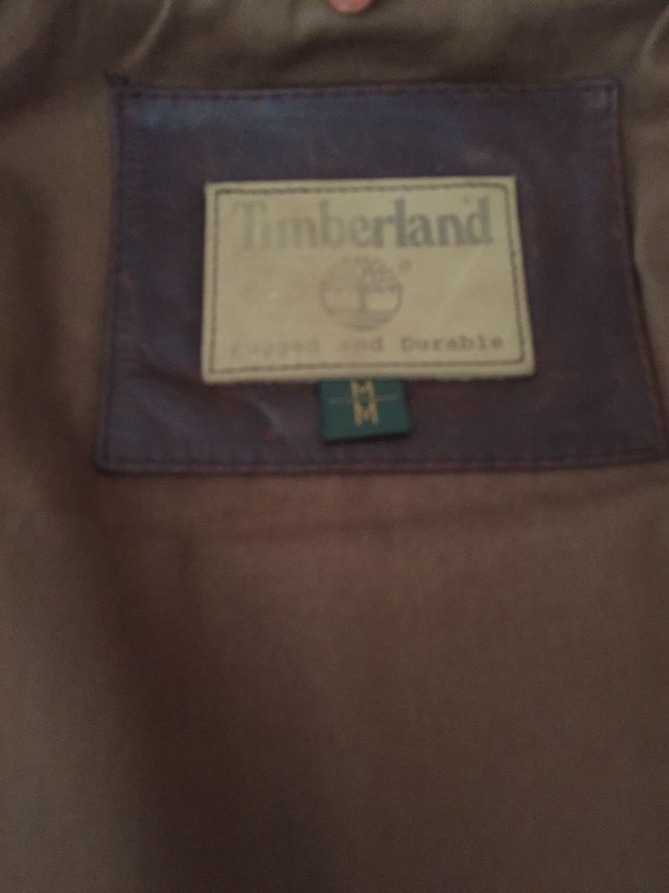 Casaco Cabedal Castanho Timberland