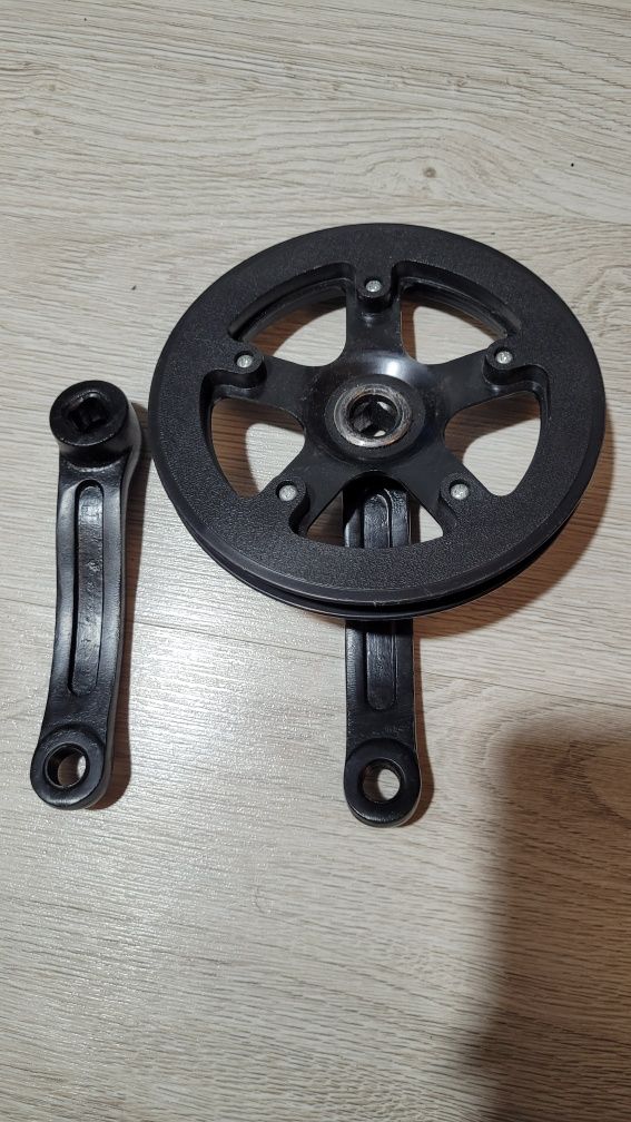 Mechanizm korbowy do roweru dziecięcego 125mm 36T