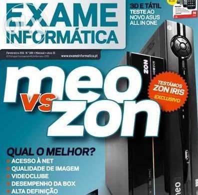 Revistas Exame Informática antigas e novas