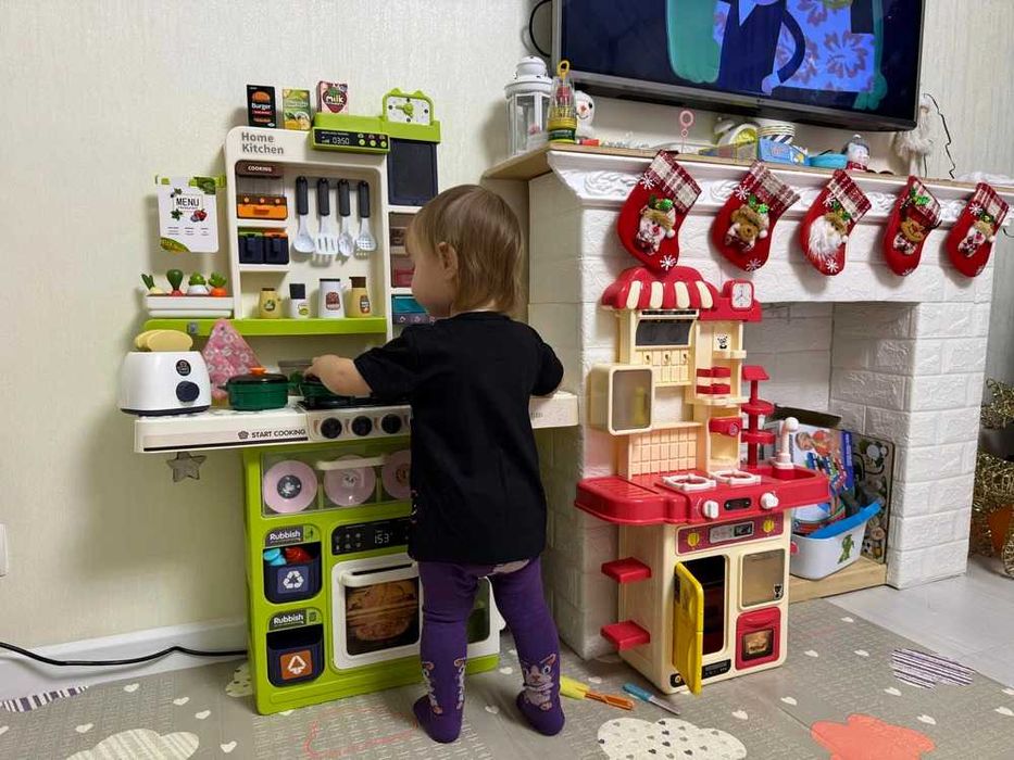 ‼️Акція‼️ Кухня дитяча зі звуками циркуляція води посудом 42 – 110 см