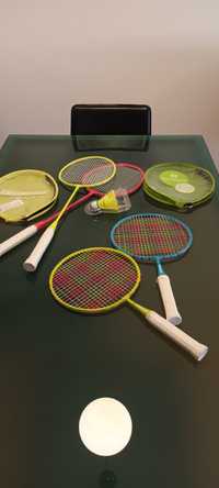 4 Raquetes de Badminton