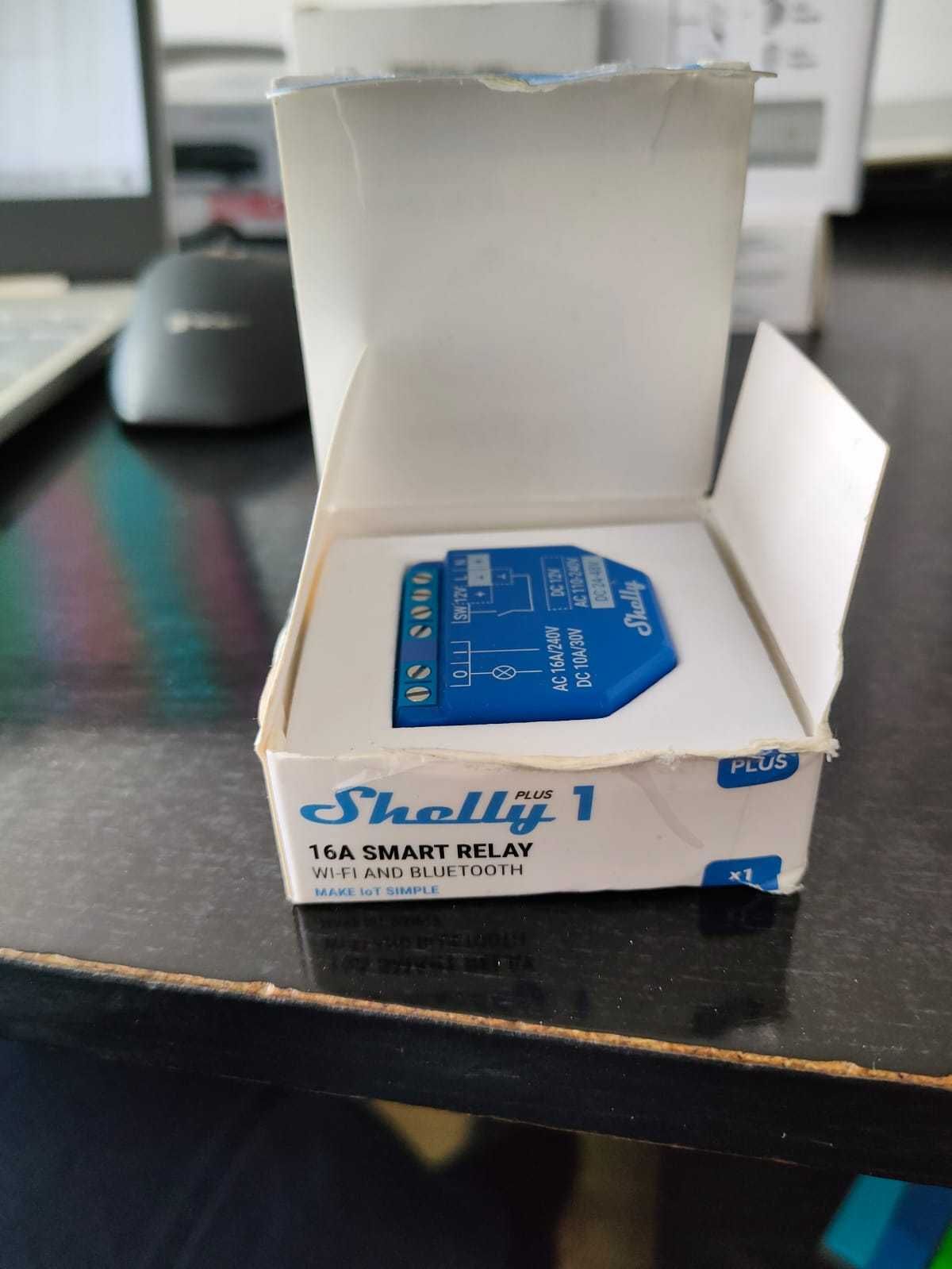 Shelly PLUS 1 przekaźnik WIFI 16A