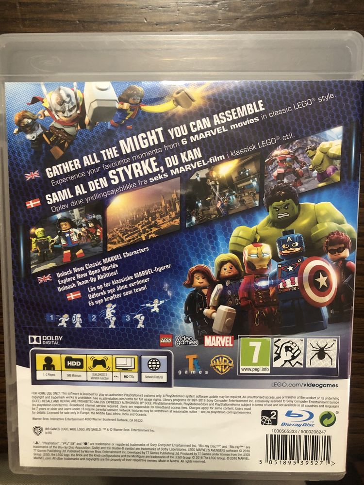 Lego Marvel Avengers PS3